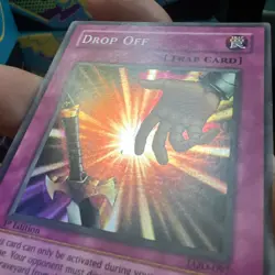 Yu-Gi-Oh! TCG Drop Off Legacy of Darkness 1st Edition Super Rare Card LOD-097 - Image 4