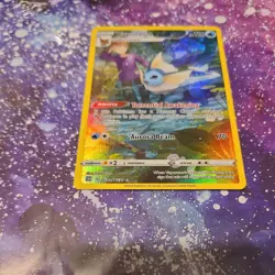 Pokemon TCG Card Vaporeon TG02/TG30 Brilliant Stars Trainer Gallery - NM - Image 2