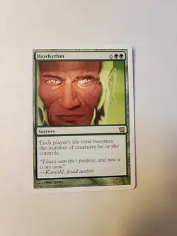 Magic The Gathering 9th Edition Biorhythm NM OC3433 - Image 1