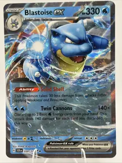 Pokemon TCG - Blastoise ex - 030/142 - Sv07: Stellar Crown - Image 1