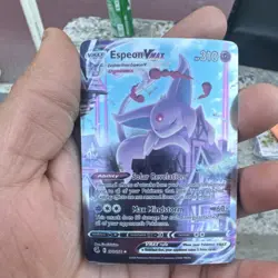 Pokemon Espeon VMAX 270/264 Swsh08: Fusion Strike Secret Rare Holo 310 HP - Image 1