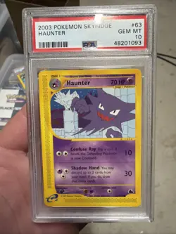 2003 Pokemon Skyridge Haunter 63/144 PSA 10 Gem Mint - Image 1