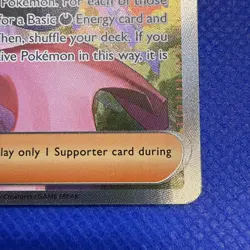 Pokemon TCG Janine's Secret Art 173/131 SIR Holo Prismatic Evolutions - Image 4
