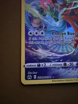 Pokemon Deoxys GG12/GG70 Crown Zenith Galarian Gallery Ultra Rare Holo 120HP - Image 5