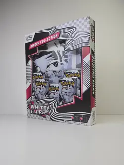 Pokemon TCG Scarlet & Violet White Flare Binder Collection New/Factory Sealed - Image 1