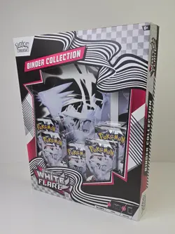 Pokemon TCG Scarlet & Violet White Flare Binder Collection New/Factory Sealed - Image 2