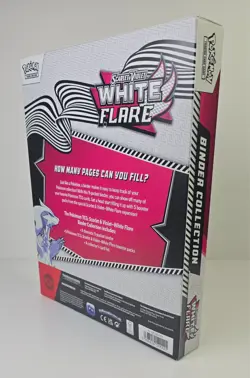 Pokemon TCG Scarlet & Violet White Flare Binder Collection New/Factory Sealed - Image 3