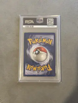 DUTCH Pikachu Base Set 58/102 Regular Unlimited Common Pokemon TCG PSA 9 - Image 2