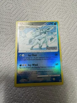 Pokemon TCG Glaceon Reverse Holo Rare Platinum Stamped Majestic Dawn 20/100 Nm - Image 3