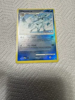 Pokemon TCG Glaceon Reverse Holo Rare Platinum Stamped Majestic Dawn 20/100 Nm - Image 4