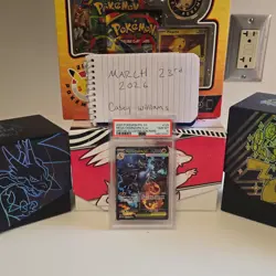 Pokemon Mega Charizard X ex 125/094 Phantasmal Flames Holo PSA 10 2025 - Image 3