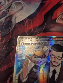 Pokemon TCG - Battle Reporter Full Art Trainer 109/111 XY Furious Fists - MP/HP - Image 4