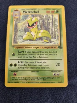 Pokemon Victreebel 30/64 Jungle Non Holo Rare - Image 4