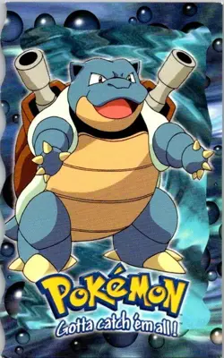 1999 Pokemon Topps #09 Blastoise Movie Cut LP (SKU 1-5) - Image 1