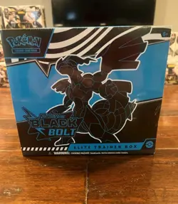 Pokemon TCG Scarlet and Violet Black Bolt Elite Trainer Box ETB Sealed - Image 2