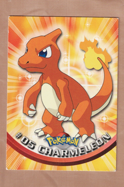 Charmeleon #05 1999 Topps Pokemon TV Animation Edition - Image 1