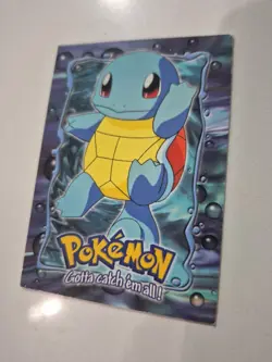 1999 Topps Pokemon Movie Edition Squirtle Stage 1 #07 E7 of 12 Vintage - Image 2