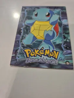 1999 Topps Pokemon Movie Edition Squirtle Stage 1 #07 E7 of 12 Vintage - Image 3