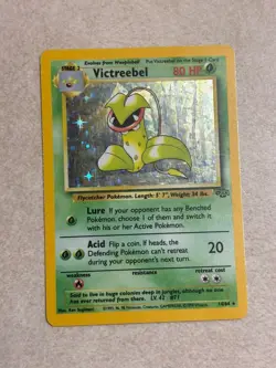 Pokemon TCG Victreebel Jungle Holo Rare 14/64 Unlimited 80 HP Stage 2 Wizards - Image 3