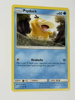 Pokemon TCG - Psyduck - 026/181 C 2019 Sun & Moon: Team Up - Image 2