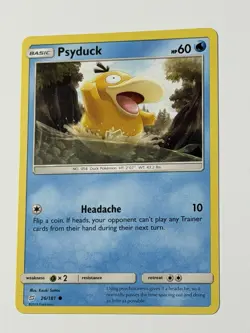 Pokemon TCG - Psyduck - 026/181 C 2019 Sun & Moon: Team Up - Image 3