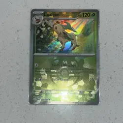 Pokemon Prismatic Evolutions - Master Ball Leafeon 008/086 - Image 2