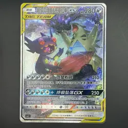 [US SELLER] [LP] Pokemon S-Chinese Mega Sableye & Tyranitar GX SR CSM2cC 160 - Image 1