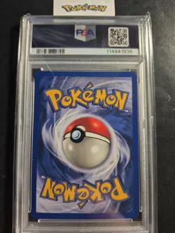 2000 Pokemon Base Set 2 10/130 Mewtwo Holo PSA NM-MT 8 - Image 2