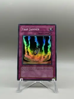 Yu-Gi-Oh! Trap Jammer IOC-110 1st Edition Super Rare - Near Mint - Image 1
