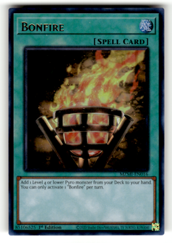 Bonfire MZMI-EN016 Ultra Rare Maze of Millennia LP - Image 1
