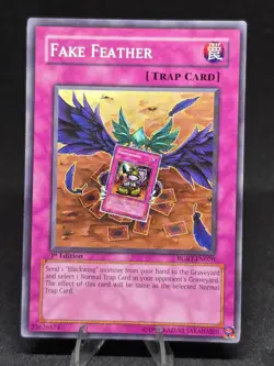 Yugioh! Fake Feather RGBT-EN070 1st Edition Raging Battle Common NM - Image 1