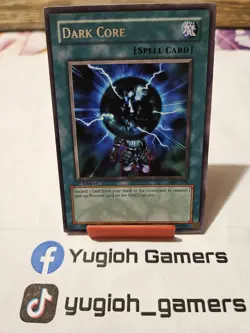Yu-Gi-Oh Dark Core MFC 1st Edition Rare Light Played - Image 1