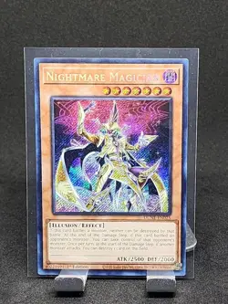Yugioh: Nightmare Magician - DUNE-EN025 - Secret Rare - 1st Edition - Image 1