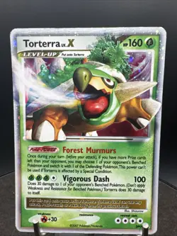 Torterra LV.X Level Up Promo DP09 Pokemon Diamond Pearl English 2007 - Image 3