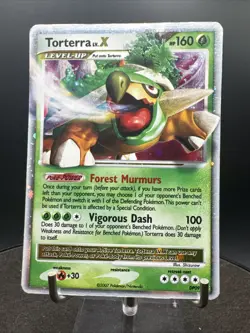 Torterra LV.X Level Up Promo DP09 Pokemon Diamond Pearl English 2007 - Image 4