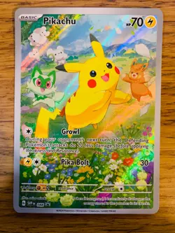 NM! Pikachu SVP 088 S&V Paldea Adventure Chest Promo Pokemon Card! - Image 1