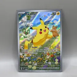 Pikachu SVP 088 Black Star Promo 88 Paldea Adventure Chest NM Pokemon - Image 1