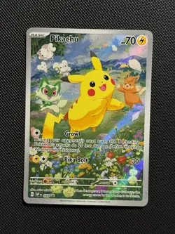 Pokemon Card TCG Pikachu SVP 088 Black Star Promo 88 Paldea Adventure Chest NM H - Image 1