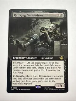 Rat King, Verminister (Extended Art) Teenage Mutant Ninja Turtles Regular - Image 1