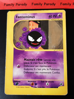 Fantominus 40Pv 109/165 Pokemon Wizards Expedition Edition Francaise - Image 1
