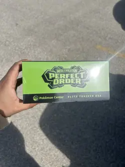 Pokemon Mega Evolution Perfect Order Pokemon Center ETB Preorder IN HAND! - Image 5