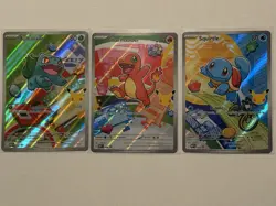 Pokemon First Partner Promo Bulbasaur, Charmander, Squirtle - Image 2