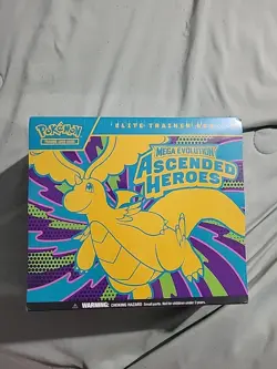 Pokemon Mega Evolution Ascended Heroes Elite Trainer Box Sealed New - Image 1