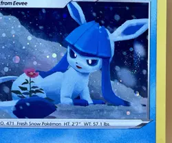 Glaceon SWSH192 – Black Star Promo (Cosmos Swirl) - LP - 2022 Pokemon TCG - Image 3