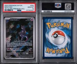 PSA 10 Mewtwo 151 Ultra Premium Collection 2023 #52 Black Star Promo Pokemon - Image 3