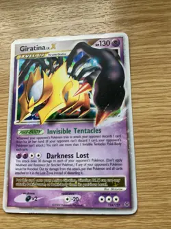 Pokemon TCG Giratina Lv. X 124/127 Rare Holo from Platinum - Near Mint/LP - Image 1