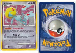 Uxie 18/123 Holo Rare Mysterious Treasures Pokemon LP - Image 3