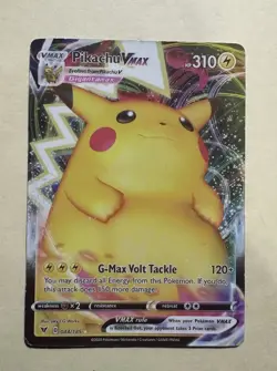 Pokemon Pikachu VMAX 265/S-P S-P: Sword & Shield Promos Holo Vmax 310 HP Japane… - Image 1