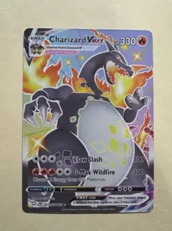 Pokemon Charizard VMAX SV107/SV122 Shining Fates Shiny Holo VMAX 330 HP - Image 1