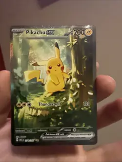 Pikachu EX 276/217 Ascended Heroes Special Illustration Rare Pokemon TCG NM - Image 1